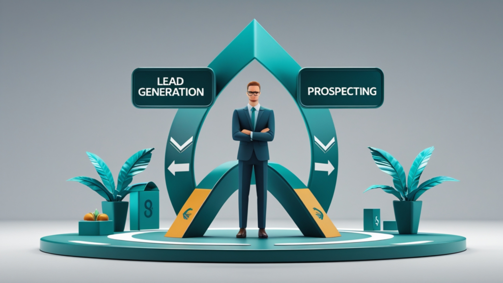 lead generation vs prospecting key differences